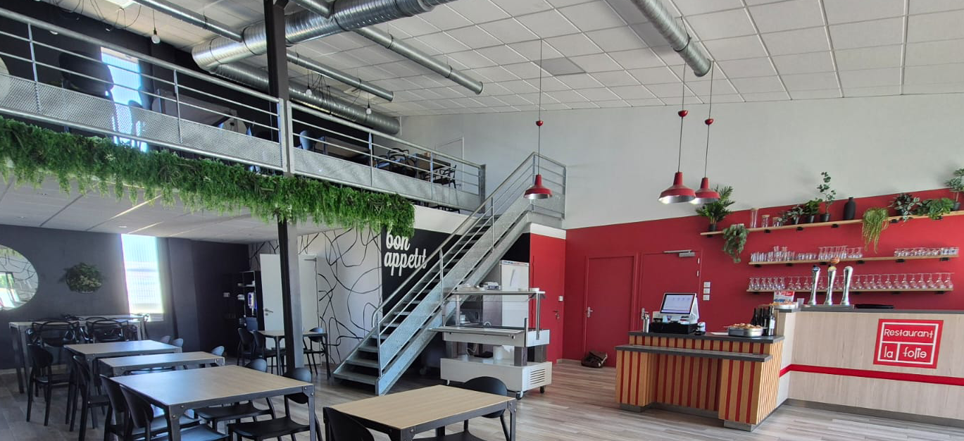 restaurant la folie interieur